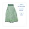 Boardwalk 5 in Looped-End Wet Mop, Green, Microfiber, PK12 BWKMWTLGCT - alternate 3